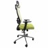Scaun Birou Ergonomic Cu Suport Cervical Si Design Modern, Alb-Verde [3]