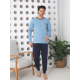 Pijamale Barbat Baki Lycra 904