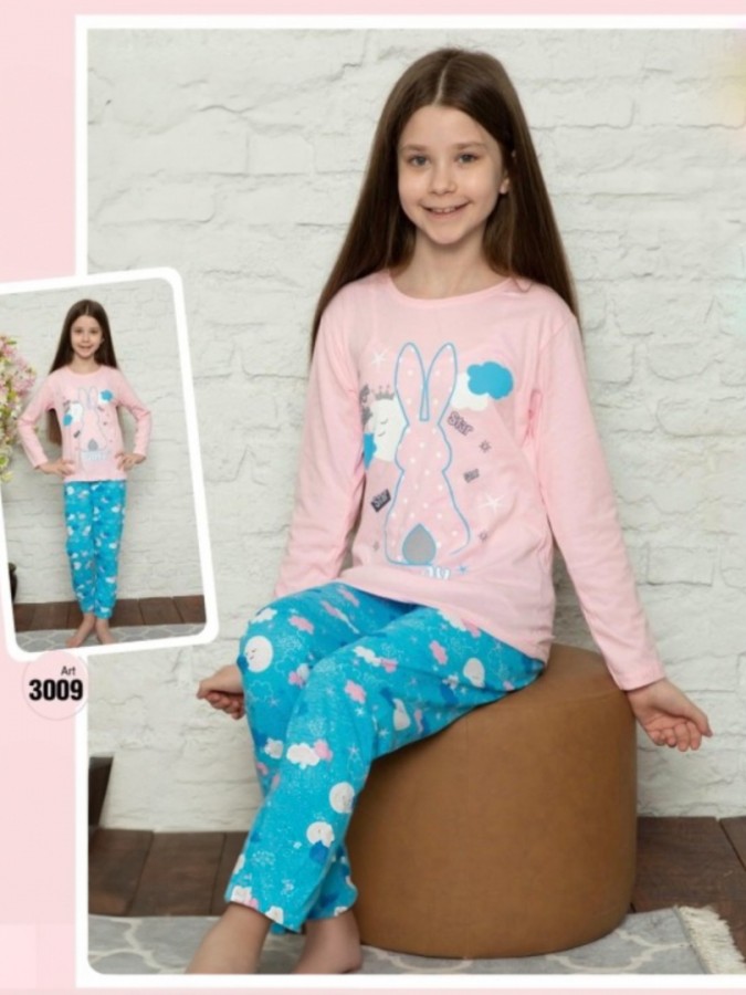 Pijama Copii Fetite Penye 3009