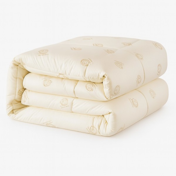 Pilota cu LÂNĂ Naturala Wooltex, PREMIUM BUMBAC, 200x220cm, Fabricata in Romania [1]