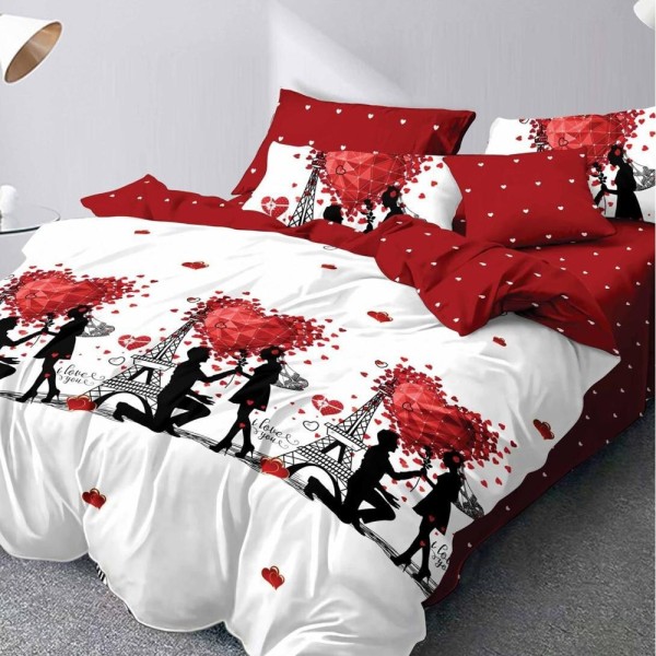 Lenjerie pat dublu, Finet, 6 piese [1]