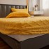 Cearsaf cu Elastic Cocolino 180x200cm si 2 fete de perna 50x70cm, Gros și Pufos, Galben [3]