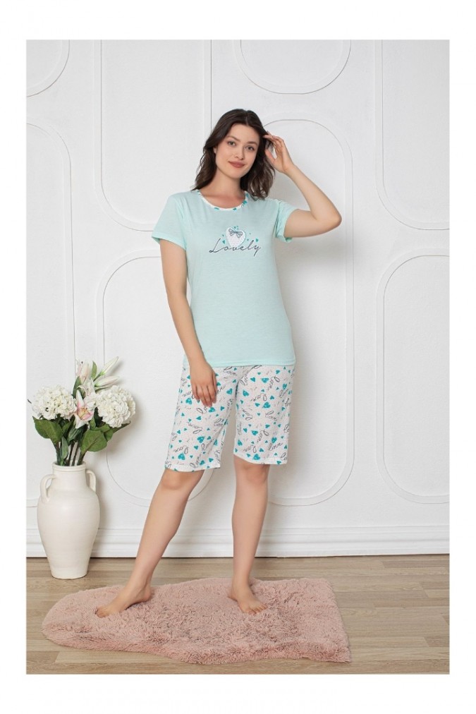 Pijama Dama Berfin Capri 9006