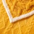 Patura Premium, 200x230cm, CoCoLiNo, Grofata, cu Model 3D Tip Tricotaj, Galben [6]