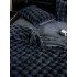 Lenjerie Luxury Pat Dublu, Jojo Home, ExtraPufoasa, din Blanita Artificiala tip Iepure, 6 piese, Antracit [8]