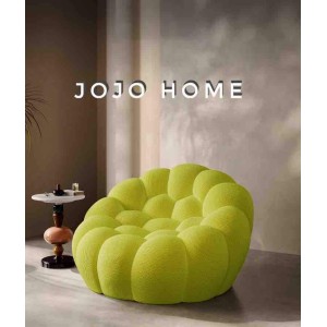 Fotoliu Bubble, Spuma HD, Ambalat Vidat, lime