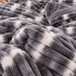 Lenjerie Deluxe, 4 Piese, Blăniță Shorthair și CoCoLiNo, cu Elastic Perimetral, Alb, Gri, degrade [6]
