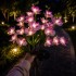 Set 2 Lămpi Solare Decorative Tip Orhidee – Iluminare LED, Design Elegant și Funcționare Automată [6]