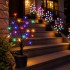 Set 2 Lămpi Solare Decorative Tip Bonsai Decorativ cu LED , 60cm, Lumina Eleganta, Design Elegant și Funcționare Automată [2]