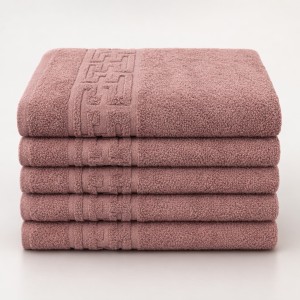 Set 5 prosoape mari 70x130cm, din 100% bumbac pakistanez, 400g, Cappuccino Set 5 prosoape mari 70x130cm, din 100% bumbac pakistanez, 400g, Cappuccino