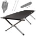 Pat camping pliabil XXL negru 150 kg [3]