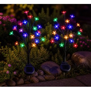 Set 2 Lămpi Solare Decorative Tip Bonsai Decorativ cu LED , 60cm, Lumina Eleganta, Design Elegant și Funcționare Automată Set 2 Lămpi Solare Decorative Tip Bonsai Decorativ cu LED , 60cm, Lumina Eleganta, Design Elegant și Funcționare Automată
