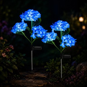 Set 2 Lămpi Solare Decorative Tip Hortensie Albastra – Iluminare LED, Design Realist și Funcționare Automată Set 2 Lămpi Solare Decorative Tip Hortensie Albastra – Iluminare LED, Design Realist și Funcționare Automată