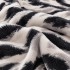 Lenjerie pat dublu cu Elastic, Super Pufoasa COCOLINO, 4 piese, gri, negru, animal print [7]