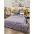 Lenjerie pat dublu, Finet Soft Touch cu Broderie, 6 piese, Lila [3]
