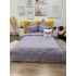Lenjerie pat dublu, Finet Soft Touch cu Broderie, 6 piese, Lila [6]