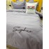Lenjerie pat dublu, Finet Soft Touch cu Broderie, 6 piese, Lila [13]