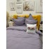 Lenjerie pat dublu, Finet Soft Touch cu Broderie, 6 piese, Lila [14]