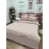 Lenjerie pat dublu, Finet Soft Touch cu Broderie, 6 piese, Roz [3]