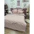 Lenjerie pat dublu, Finet Soft Touch cu Broderie, 6 piese, Roz [9]