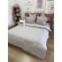 Lenjerie pat dublu, Finet Soft Touch cu Broderie, 6 piese, Bej [3]