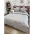 Lenjerie pat dublu, Finet Soft Touch cu Broderie, 6 piese, Bej [5]