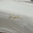 Lenjerie pat dublu, Finet Soft Touch cu Broderie, 6 piese, Alb [8]