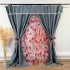 Set 3 metri de 2 bucati de Draperie BlackOut, Pearls, 150cm latime x 270cm înălțime, cu rejansa pt sina, Gri cu Sclipici [2]