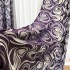 Set 2 bucati de Draperie Jacquard, Spiral, 150cm latime x 270cm înălțime, cu rejansa pt sina, Mov [8]