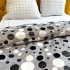 Patura pufoasa cocolino 200x230cm, 240g/mp, Gri, Bulinute [4]