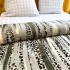 Patura pufoasa cocolino 200x230cm, 240g/mp, Olive, Negru, Animal Print [4]