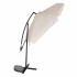 Umbrela de gradina premium cu brat lateral 290 cm, pliabila, bej [10]