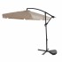 Umbrela de gradina premium cu brat lateral 290 cm, pliabila, bej [11]