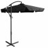Umbrela de gradina premium cu brat lateral 290 cm, pliabila, neagra [8]