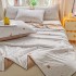 Pilota de Vara Racoritoare Ice Touch, 200x230cm + 2 fete de perna 50x70cm - Ultra Usoara, Efect Instant de Racorire si Confort Maxim, Gri, Pisicute, Fundite, Stelute [4]