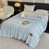 Patura Premium pt pat Dublu, Tip Casmir, 200x230cm - Bleu [2]