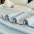 Patura Premium pt pat Dublu, Tip Casmir, 200x230cm - Bleu [3]