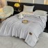 Patura Premium pt pat Dublu, Tip Casmir, 200x230cm - Gri deschis [2]