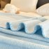 Patura Premium pt pat Dublu, Tip Casmir, 200x230cm - Bleu Ciel [3]