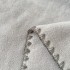 Patura Premium Tip Casmir cu Capsa 100x140 cm - Gri deschis [5]