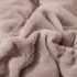 Lenjerie de pat cu Pilota Inclusa, Cearceaf cu Elastic, 6 Piese, Blană de Iepure Artificială si Catifea, Alb cu Cappuccino [9]