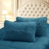  Pilota Cocolino Fluffy, 200x230cm si 2 fete de perna 50x70cm, Turquoise [4]