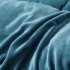  Pilota Cocolino Fluffy, 200x230cm si 2 fete de perna 50x70cm, Turquoise [8]
