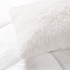  Pilota Cocolino Fluffy, 200x230cm si 2 fete de perna 50x70cm, Alb [6]
