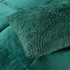  Pilota Cocolino Fluffy, 200x230cm si 2 fete de perna 50x70cm, Verde [5]