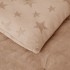 Set Pilota CoCoLiNo, 200x230 cm, cu Stelute Embosate, Puf Siliconic si 2 fete de perna 50x70 cm, Cappuccino [7]