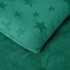 Set Pilota CoCoLiNo, 200x230 cm, cu Stelute Embosate, Puf Siliconic si 2 fete de perna 50x70 cm, Verde [6]