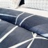 Patura Pufoasa CoCoLiNo (Fleece), 200x230cm, 240gr/m, Antracit, Forme Geometrice - Răsfățul Perfect pentru Serile Racoroase [4]