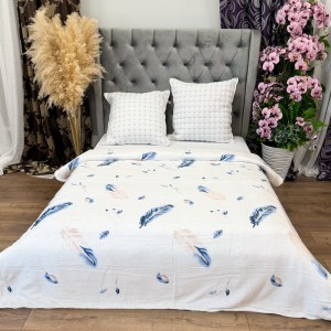 Pătură Super Soft Cocolino, 200x230 cm – Răsfăț absolut în zilele reci, Crem, pene