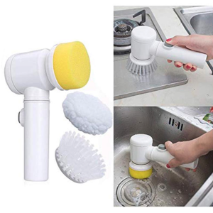 Perie de curatat electrica, rotire 360 ° 3 capete incluse